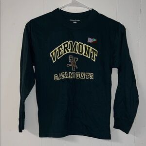 Vermont Catamounts Green Long Sleeve Shirt